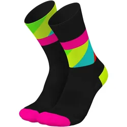 Incylence, Unisex, Sportsocken, Ultralight Strides (39 - 42), Gelb, Pink, Schwarz