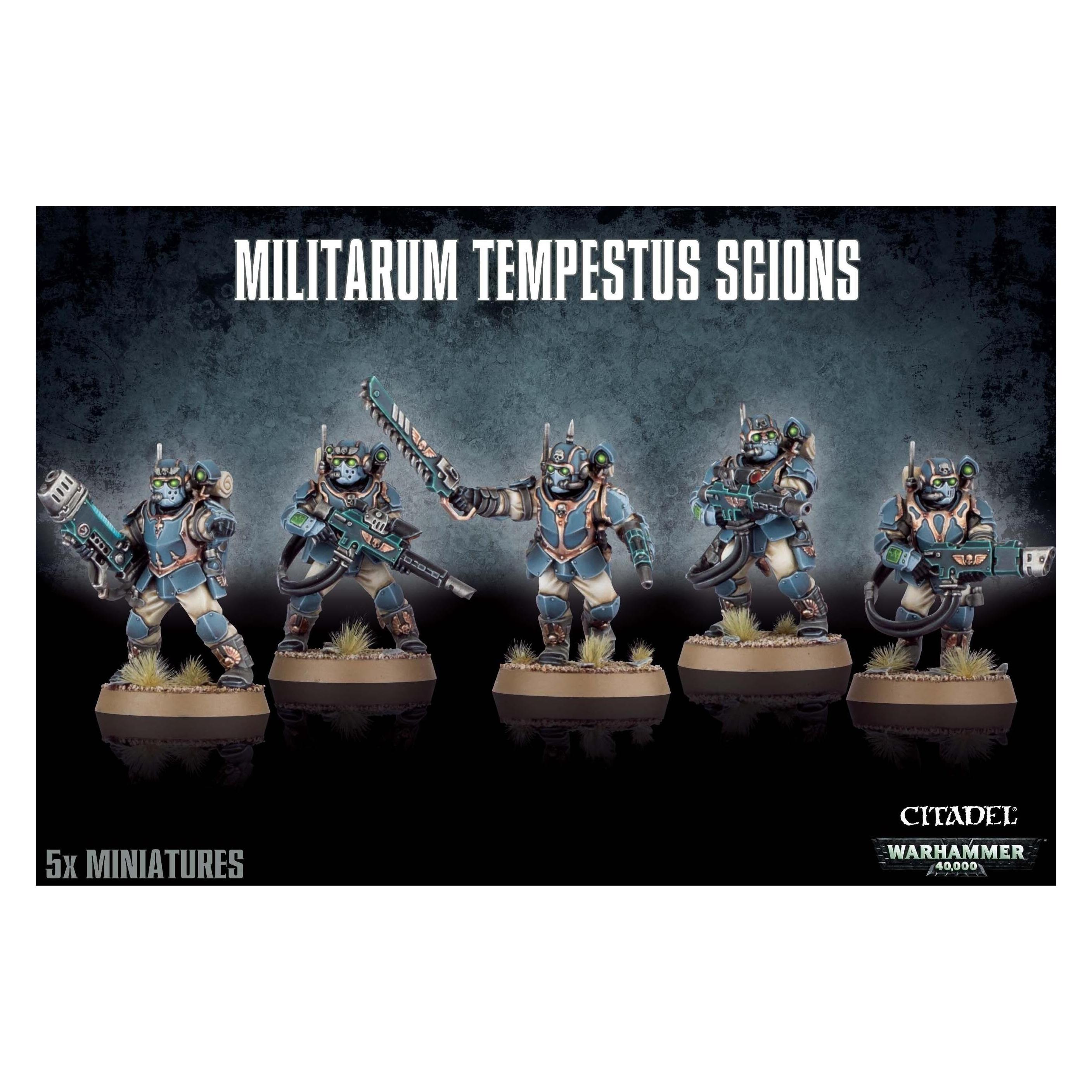 Games Workshop Warhammer 40k - Astra Militarum Tempestus Scions Squad / Scions Squad (99120105055)