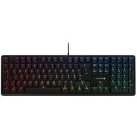 G80-3000N RGB, Tastatur schwarz, DE-Layout, Cherry MX Silent Red
