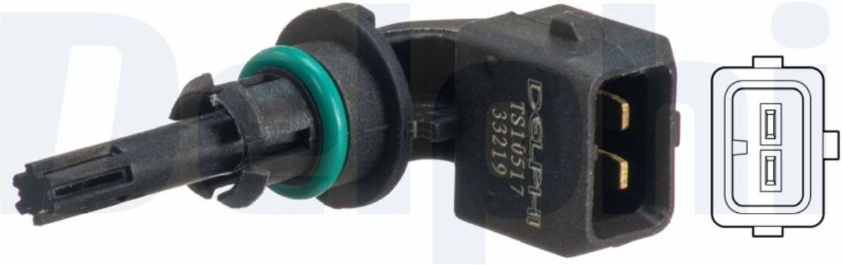 Sensor, Ansauglufttemperatur DELPHI TS10517