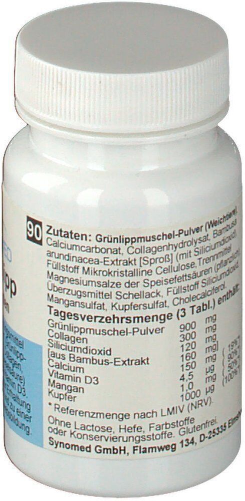 SYNOMED Grünlipp-Tabletten 2x 2x90 St Tabletten