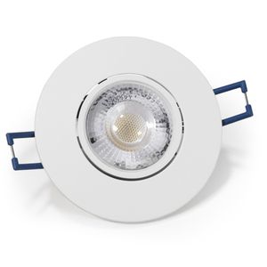 McShine LED-Einbaustrahler EL-313, warmweiß, 4,5W / 230V, schwenkbar, Loch-Ø 68mm