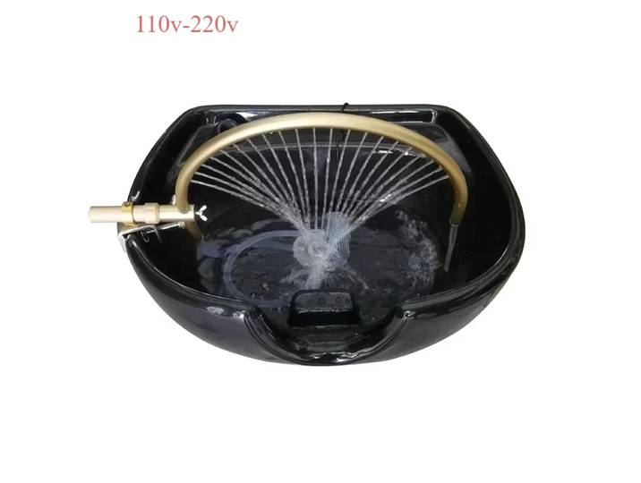 Salon shampooing chaise médecine chinoise Circulation de l'eau shampooing lit de rinçage spécial Mobile Circulation d'eau tête masseur Spa