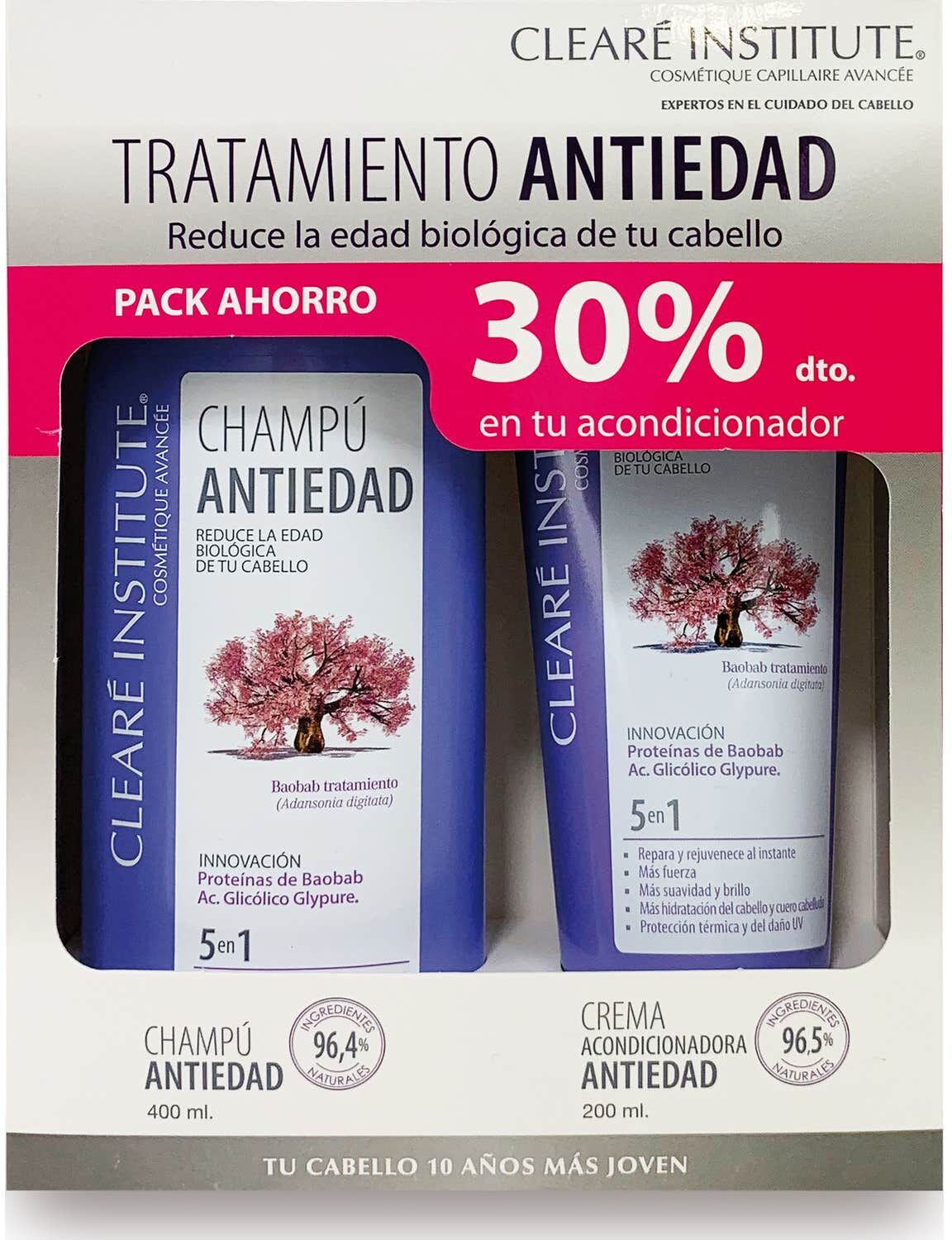 CLEARÉ INSTITUTE Cleare Institute Pack Tratamiento Antiedad