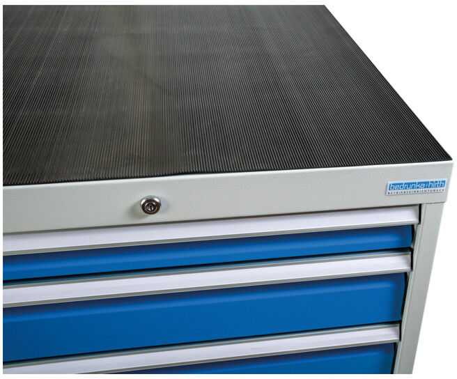 Bedrunka+Hirth Protection d’armoire en caoutchouc nervuré T500-6 (65.060.530A)