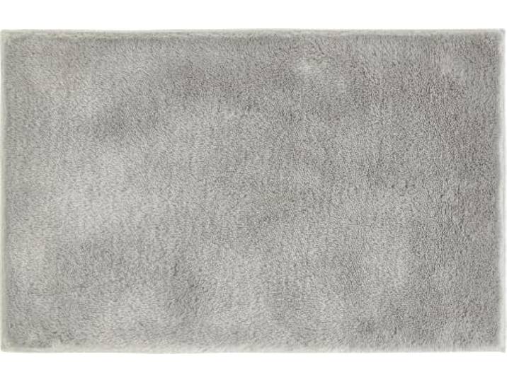 andiamo Badematte rutschfest Florida - Badezimmerteppich weich und flauschig - Badteppich rutschfest waschbar Duschvorleger Badvorleger für Badezimmer 60 x 100 cm grau