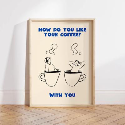 Inspire Essentials But First Cafecito Canvas Wall Art Minimalist Coffee Quote Decor 18 19.7 X 27.6 In