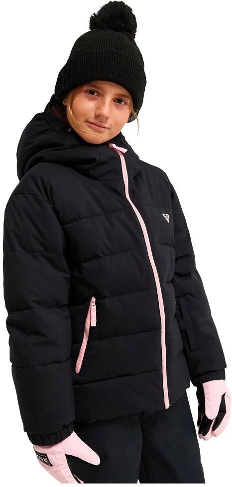 Roxy  - Snowyhill Puffy Girl True Black - 12 - Blouson Ski