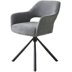 SCHÖNER WOHNEN Kollektion Stuhl  Stavanger , grau , Maße (cm): B: 58 H: 84