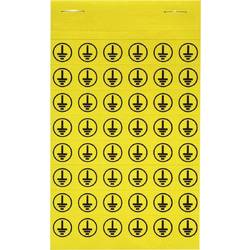 Weidmüller 1685690002 SYMBOL-PACK 14X14 ERDE Kabel-Etikett 14 x 14 mm Farbe Beschriftungsfeld: Gelb Anzahl Etiketten: 480