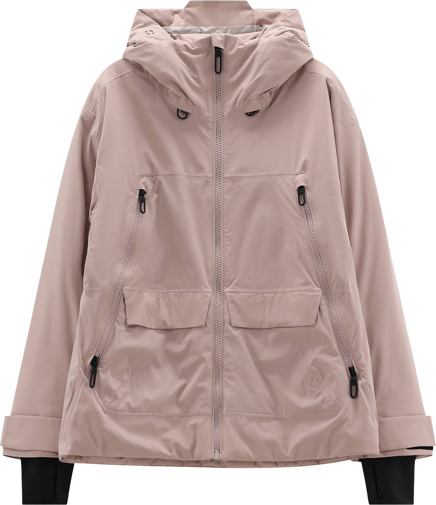 Winterjacke CMP, Damen, Gr. S, rosa (rose dust), Obermaterial: 100% Polyester. Futter: 100% Polyester. Wattierung: 100% Polyester, Jacken Winterjacke, Feel Warm Flat Wattierung, Clima-Protect-Technologie