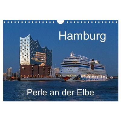 Hamburg - Perle an der Elbe (Wandkalender 2027 DIN A4 quer), CALVENDO Monatskalender