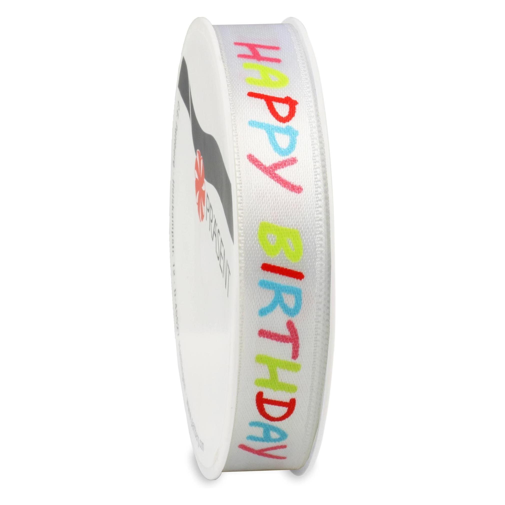 Pattberg Geschenkband 'Happy Birthday' (3371503-601)