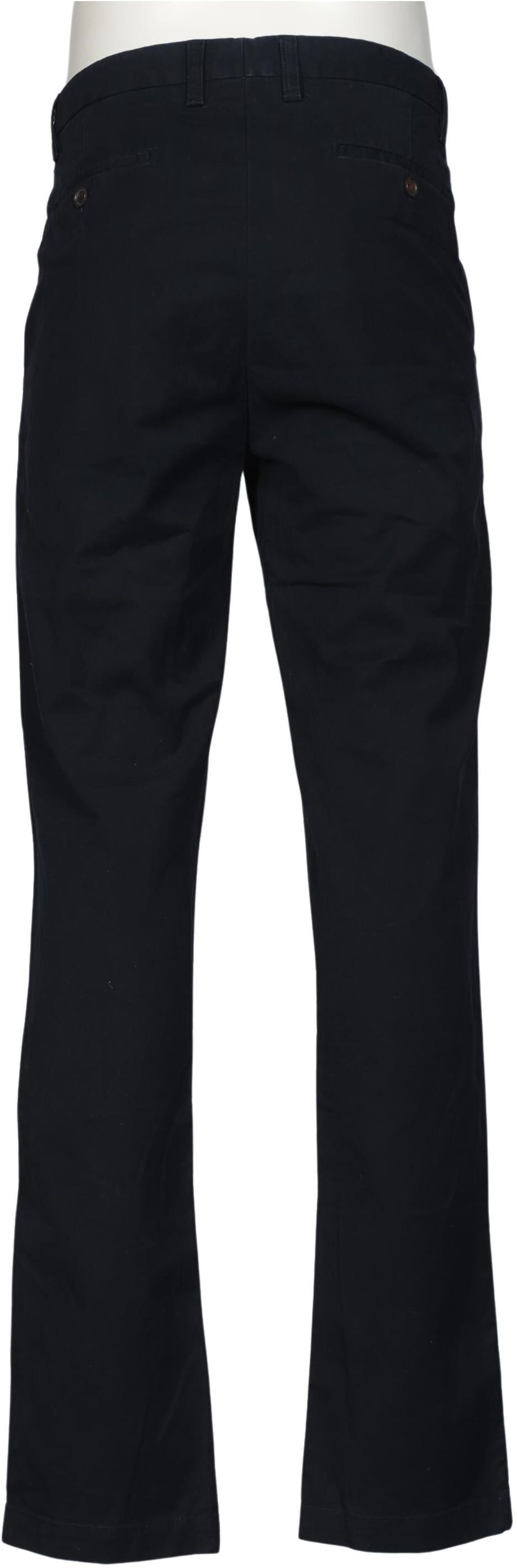 Ben Sherman Herren Stoffhose, Marineblau, Gr. W33, Elasthan / Baumwolle - Second Hand