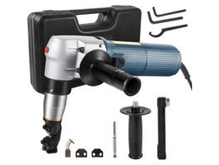 VEVOR elektrische Blechschere 4 mm Blechnibbler 625 W Blechknabber 1000U/min Knabber Schere im Bereich Bleche, Wellmaterialien, Rohre, komplexe Profile, Edelstahl, Kupfer, Aluminium, Kunststoff