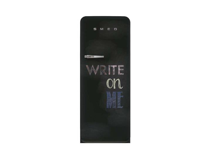 Smeg FAB28RDBB6 Kühlschrank Sonderdekor  Write on me  rechts