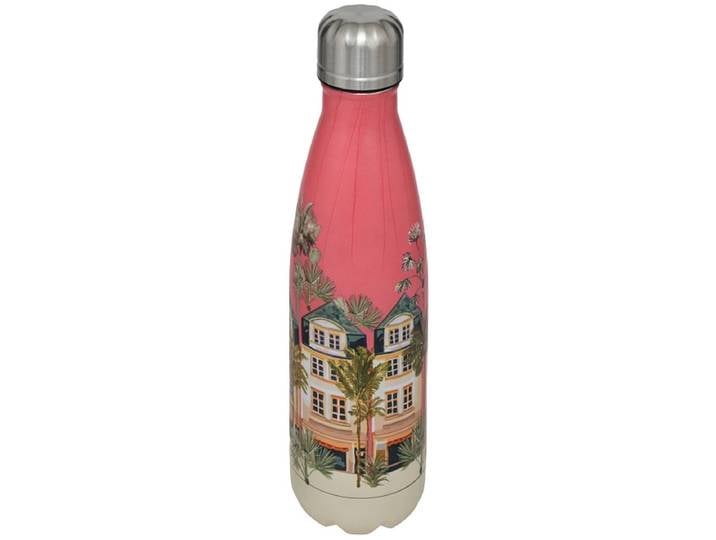 5 FIVE SIMPLY SMART Isotherme Trinkflasche LEONIE 50cl edelstahl rot 4-teilig