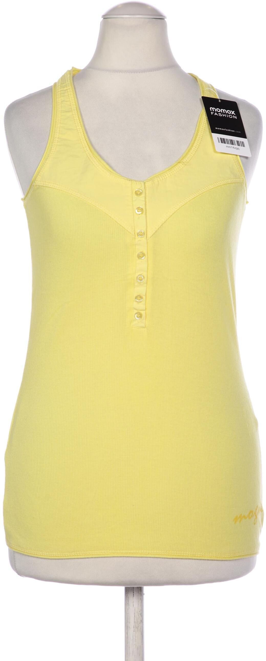 Mogul Damen Top, Gelb, Gr. XS, Baumwolle - Second Hand