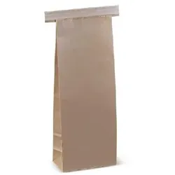 emissimo PLA-beschichtete Beutel, verschließbar mit Metallstreifen, kompostierbar - Maße: 327 x 127 x 76 mm  500 Stück