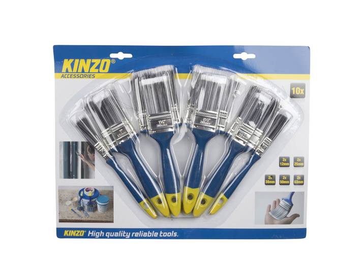 Pinsel Set KINZO 10-teilig