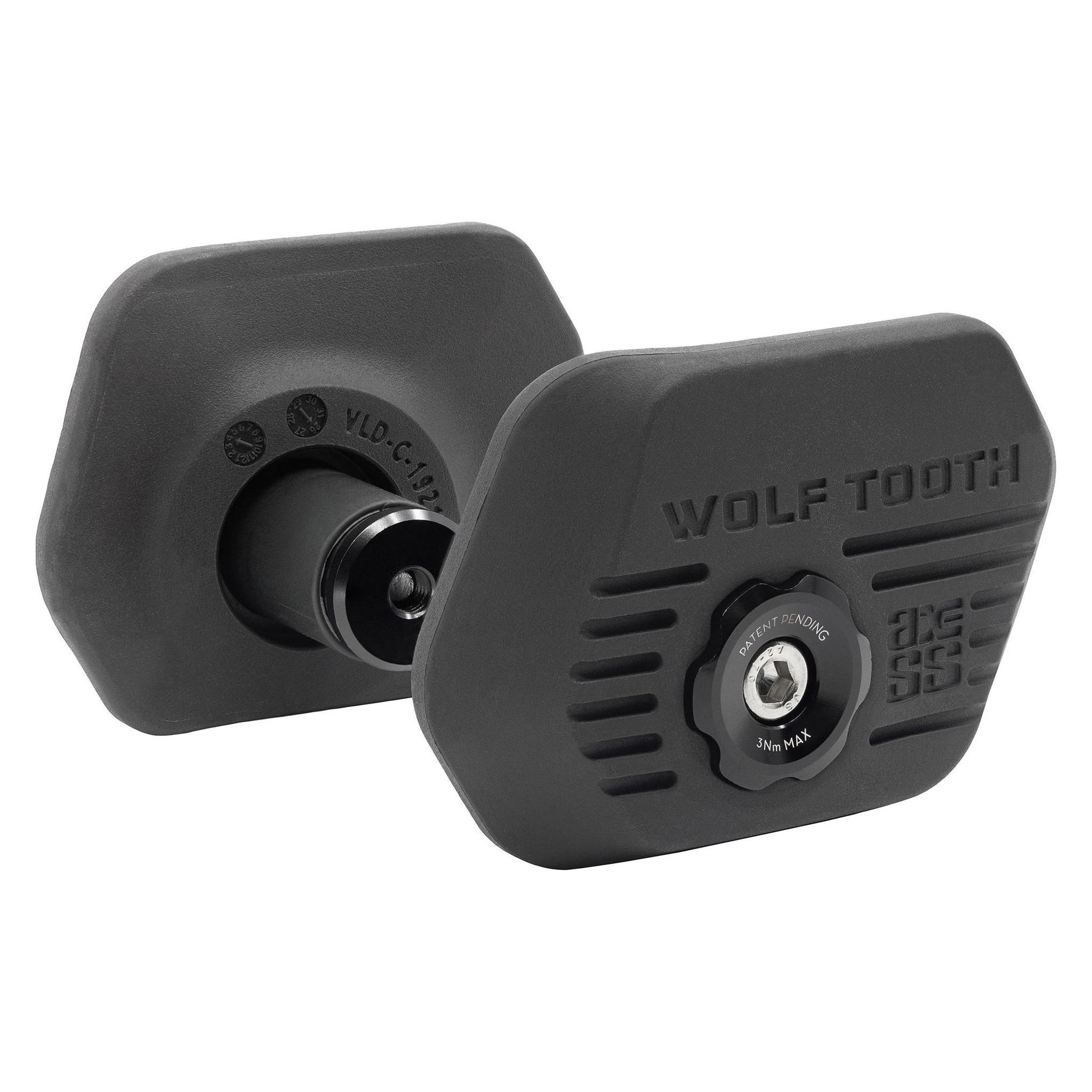 Wolf Tooth Locked-In Bar End Lenkerendkappen, verschraubbar, black (70618535)