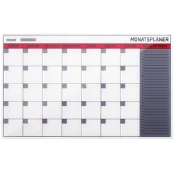 Bi-Office Glas Monatsplaner 78x48cm