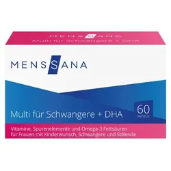 MULTI FÜR Schwangere+DHA MensSana Kapseln 60 St