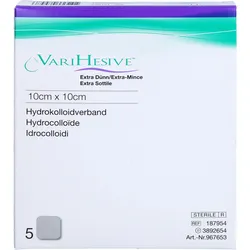 Varihesive 10x10 Extra Dünn 5 ST