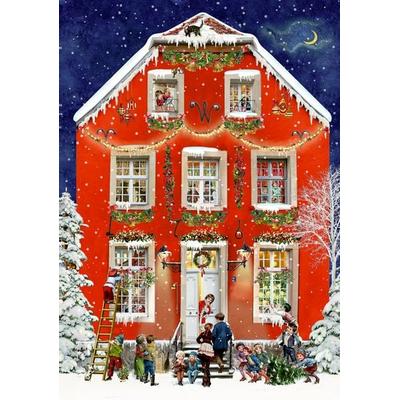 Puzzle - Weihnachten bei uns Zuhaus