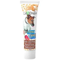 Lovi Dog Snack Premium Peanut Butter - natürliche Erdnussbutter für Hunde 90g