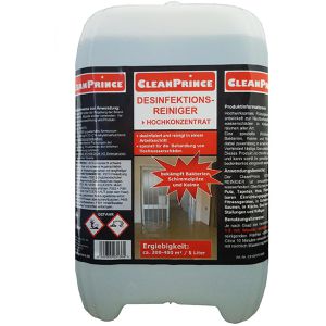 Cleanprince Hygienereiniger Desinfektionsreiniger, Konzentrat, chlorfrei, Kanister 5 Liter