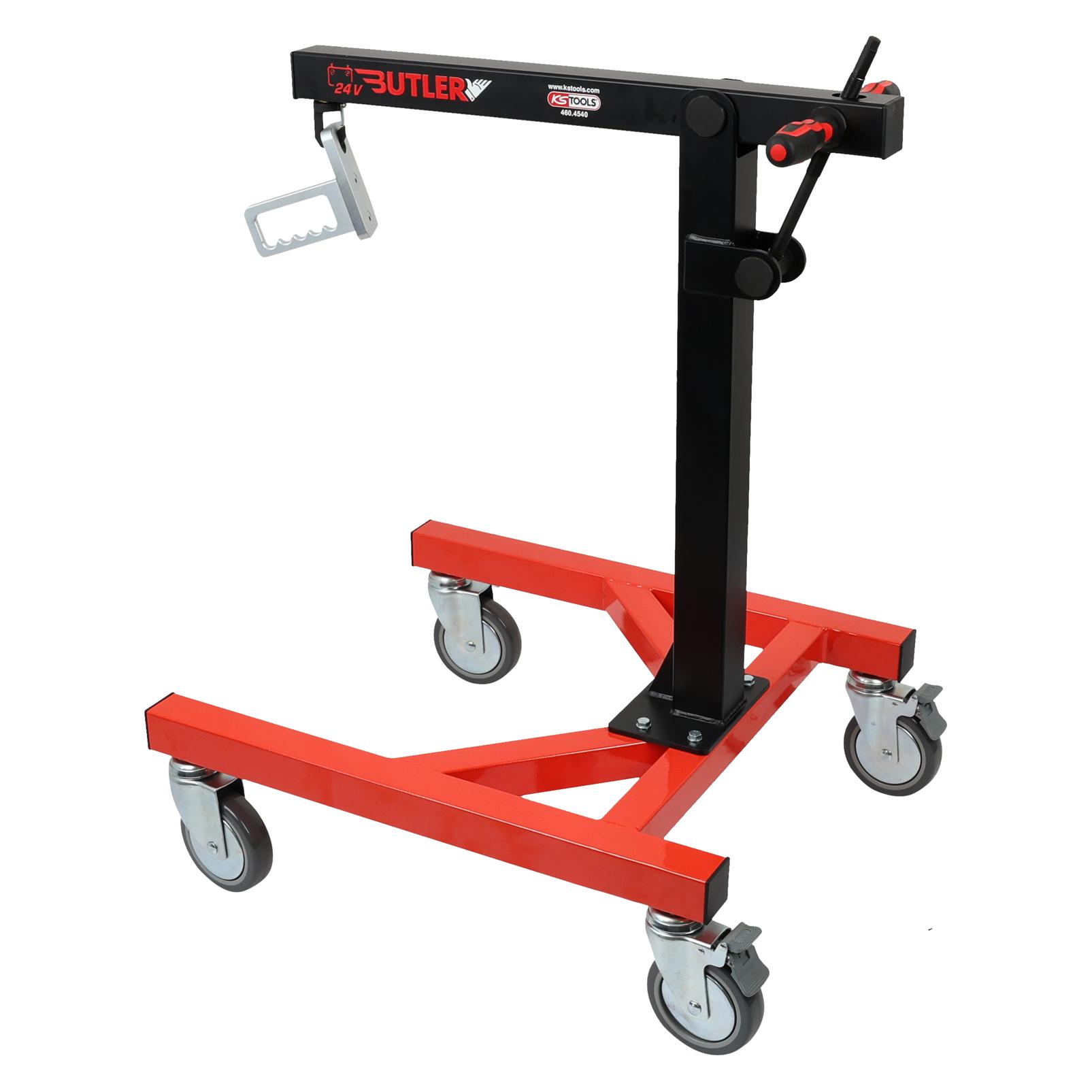 KS Tools BUTLER Bremssattel- und Radnaben-Hebehilfe-Satz, 4-tlg (460.4540)