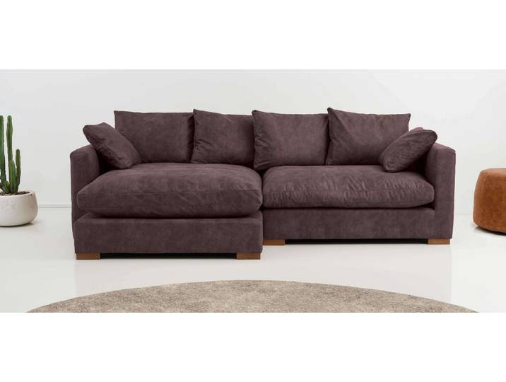 OTTO home Ecksofa Coray, Breite 266 cm, extra weich und kuschelig, mit Federn und Daunen