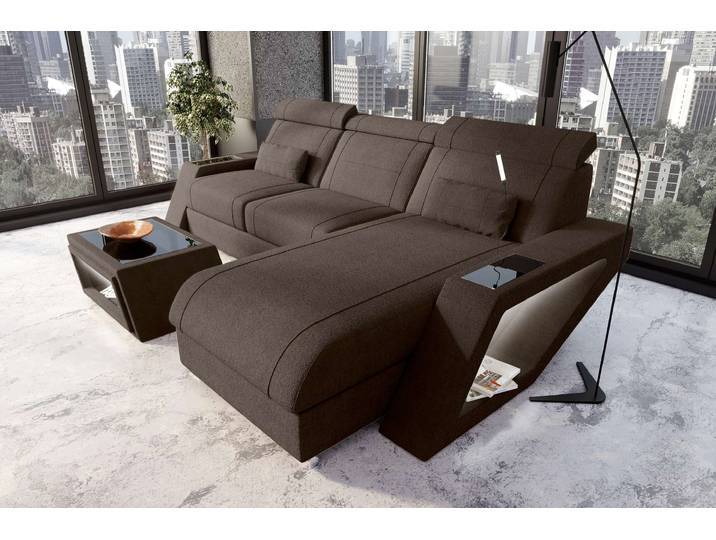 Ecksofa Catania L Form Stoffsofa