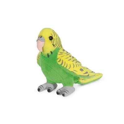 Teddy Hermann 94113 - Wellensittich, grün 13cm