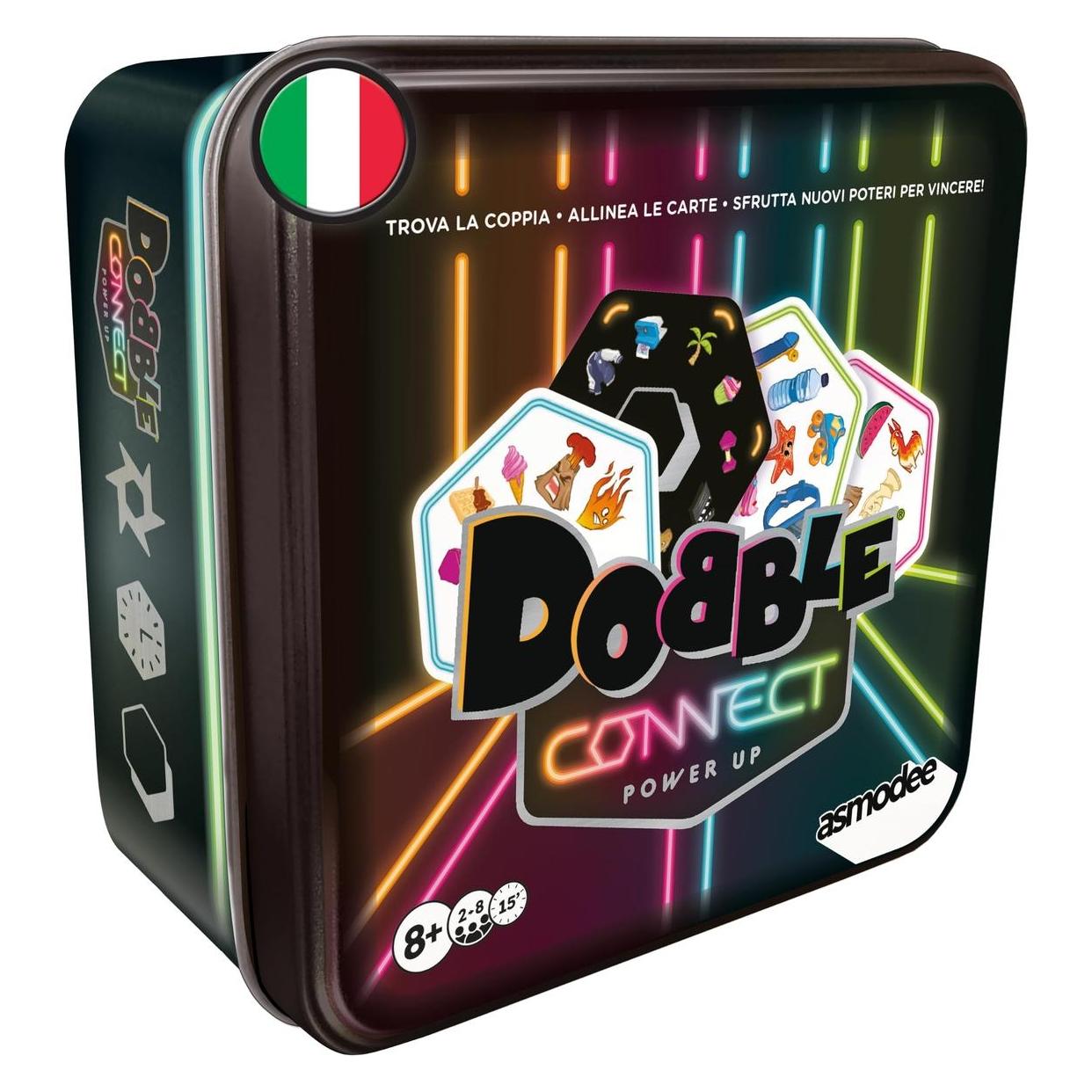 Asmodée Dobble Connect Power Up (italienische Ausgabe) (Italienisch) (77922439)