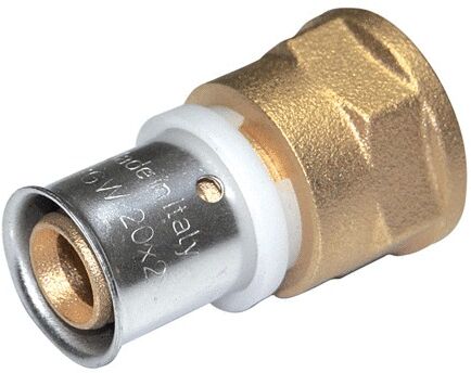 Raccord femelle 32x3 - 1''1/4 laiton à sertir COMISA 87.13.321