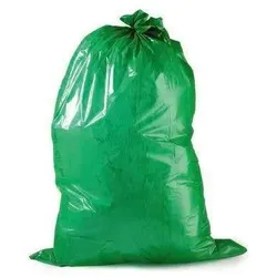 Transpak Müllsack Premium Inhalt 120l Masse 700x1100mm Stärke 45μ PE grün, Abfallsack, Grün
