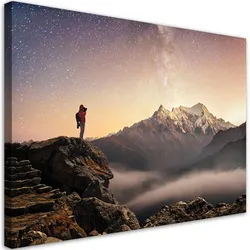 WANDBILD berg himmel landschaft