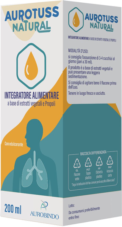 Aurobindo Pharma Italia Aurotuss Natural 200ml