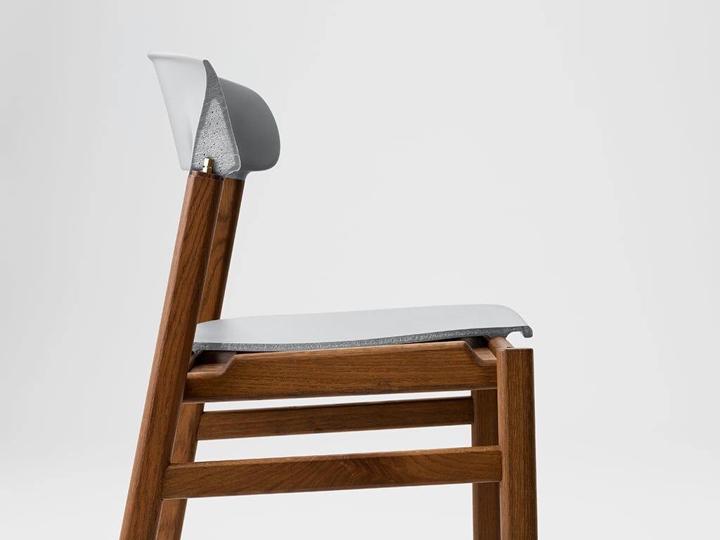 Normann Copenhagen Stuhl (sand, Eiche, Sørensen Læder Spectrum Leder) sand   Eiche   Sørensen Læder Spectrum Leder