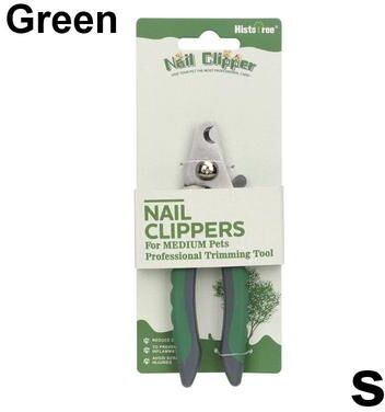 Uplift Treasures Professional Stainless Steel Pet Nail Clipper s Green