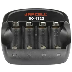 Japcell BC-4123 Batterieladegerät (RCR123A), Akku Ladegerät