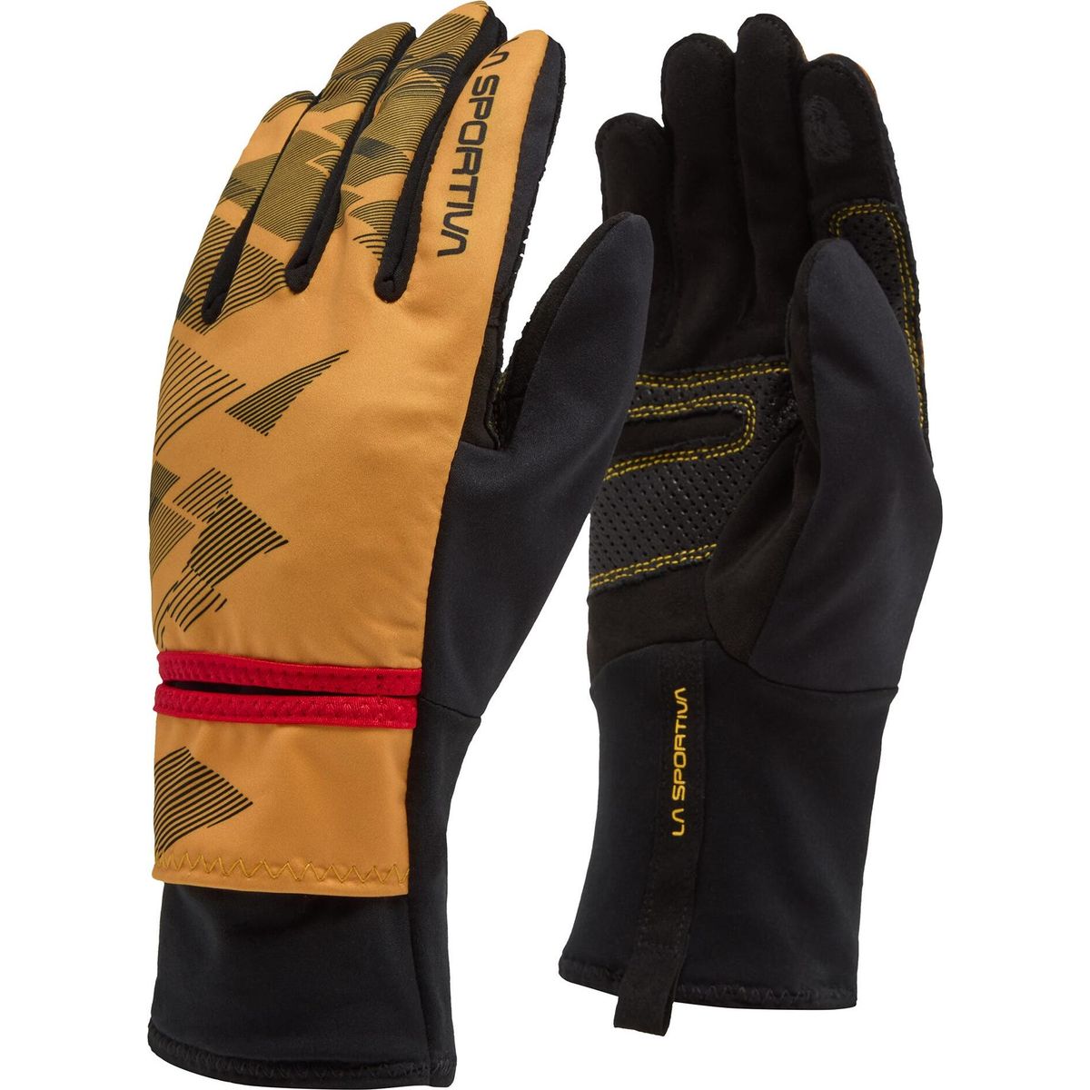 La Sportiva Session Tech Gloves Men yellow/black (Y00K00) XS ZZSG013Y00K00XS