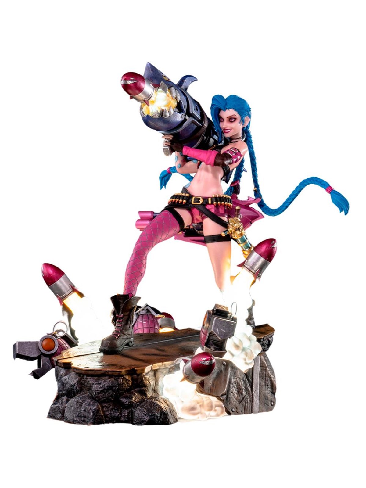 PureArts - League of Legends - Jinx 1/6 Scale Statue - Figur
