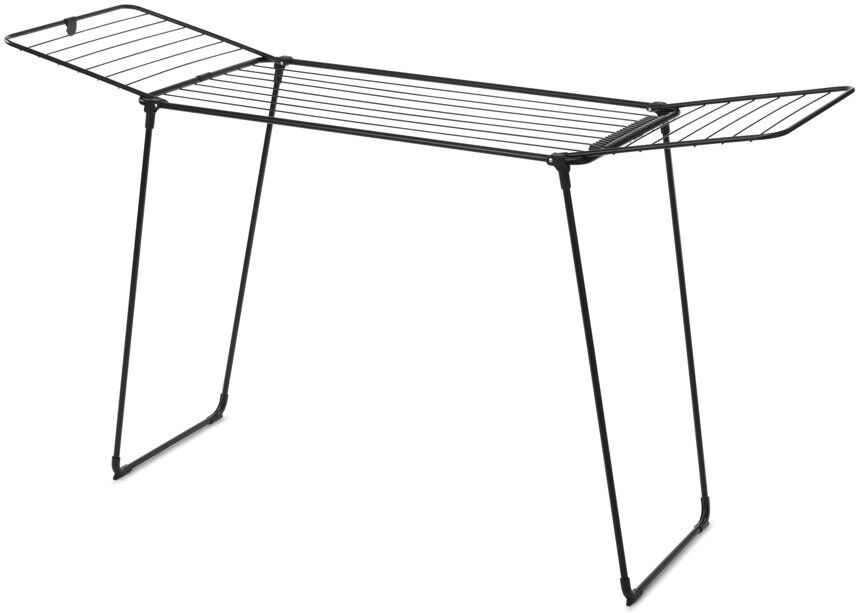 Brabantia Hangon Drying Rack Too Black 112.6cm H x 198cm W x 58.8cm D