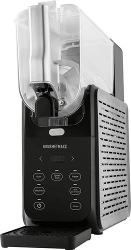 GourmetMaxx Slushy Ice Maker 200W schwarz/grau Slush/Slushy Maschine 2.8l
