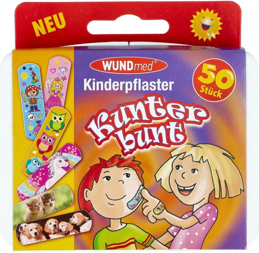 Kinderpflaster Kunterbunt