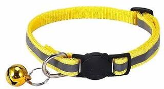 Uplifted Finds Reflective Breakaway Comfort Safety Cat Collar yellow