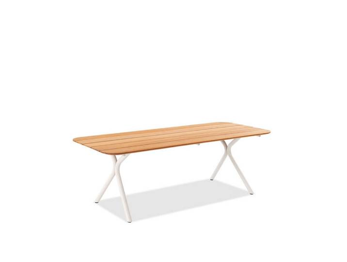 Niehoff Muro Teak X-Gestell Gartentisch Teak Holz